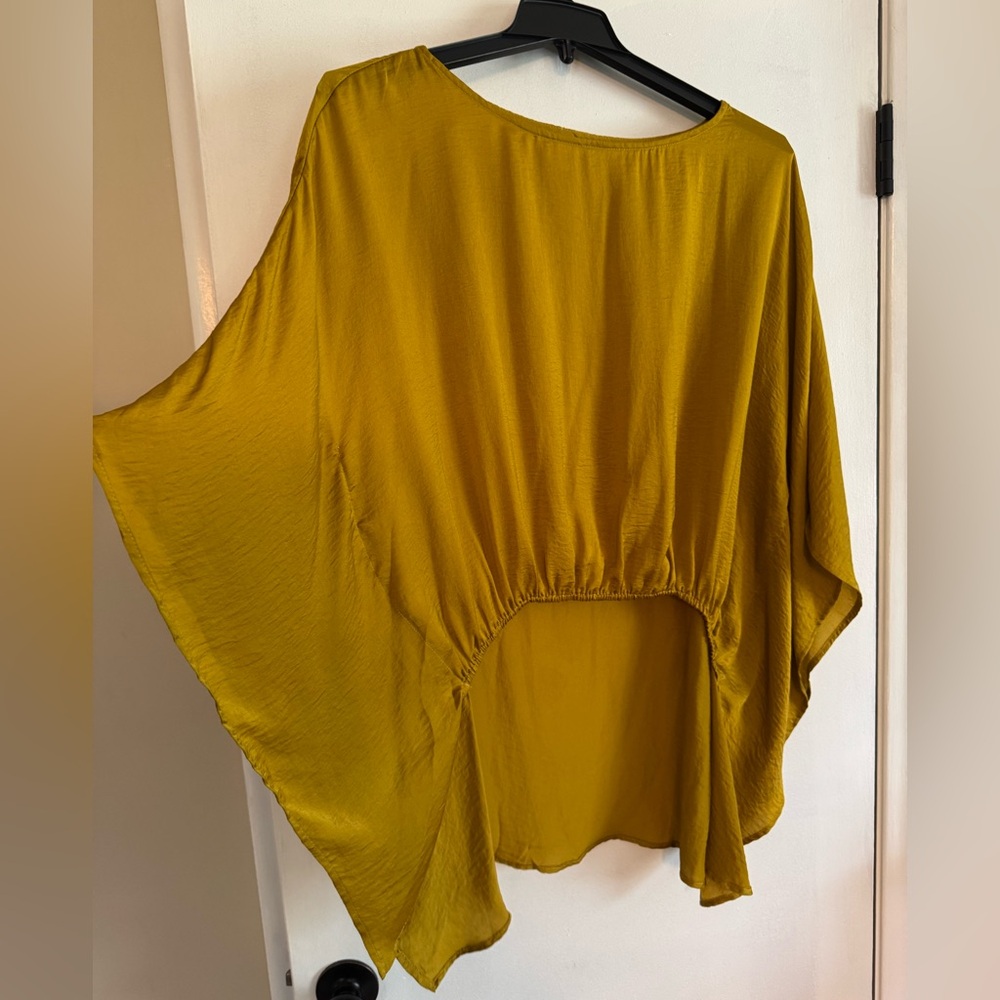 Elegant Mustard Yellow Women's Top